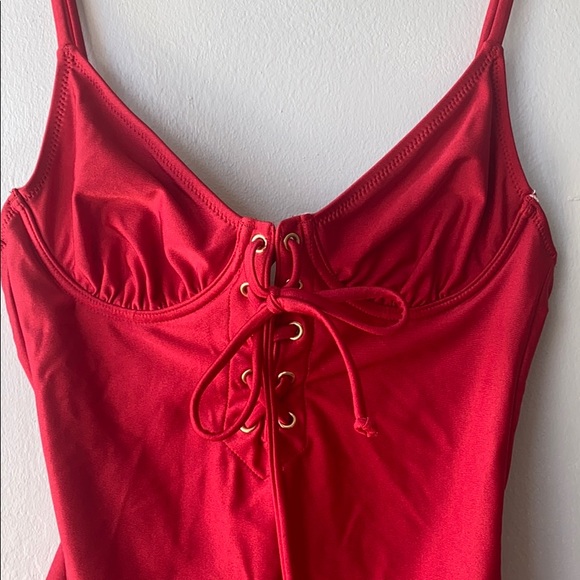 Mink Pink Swinsuit in Ruby Red - Picture 5 of 8